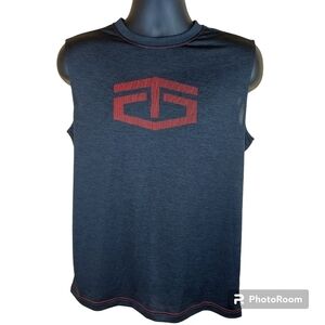 🍄3/50$🍄 TAPOUT sleeveless quick dry athletic men's shirt size Small
